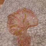 Vase en verre soufflé  vitrage