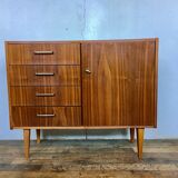 Buffet vintage retro 1950 feet spindles Scandinavian style