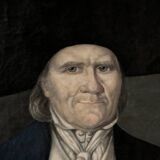 Portrait of a man with a cocked hat