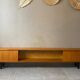 Vintage wooden sideboard from the 1960s (shallow)