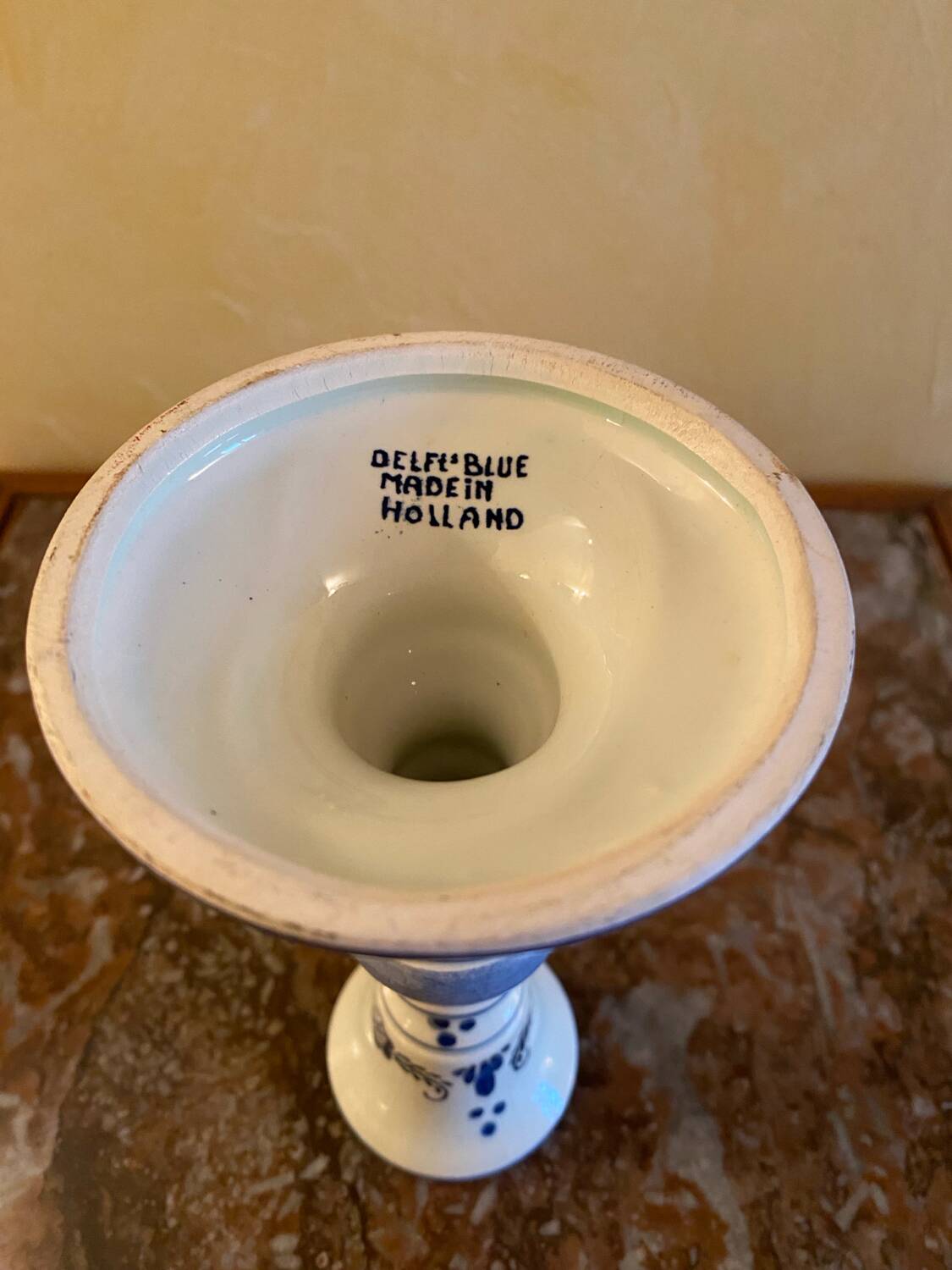 Large Delft blue set – Decorative blue and white ceramics, hidden