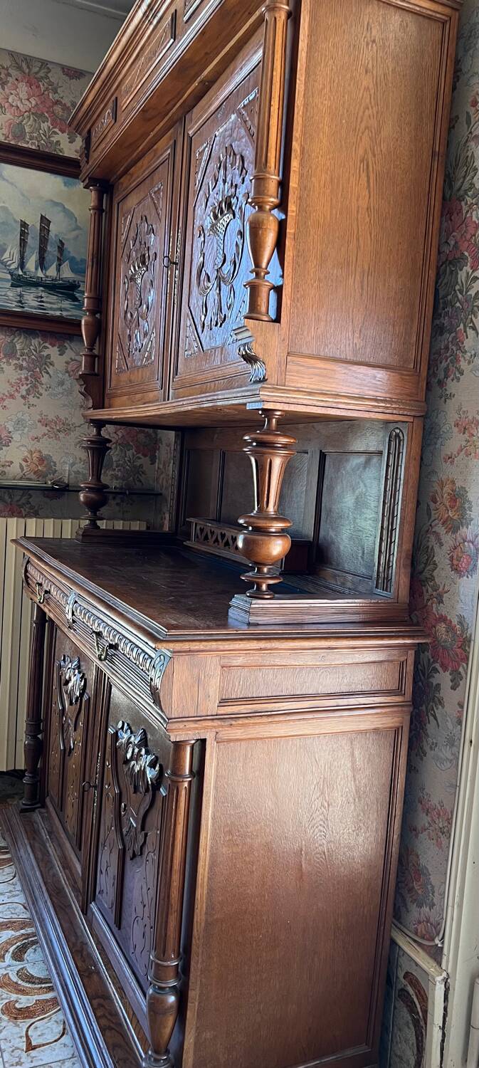 Meuble en chêne Henri II