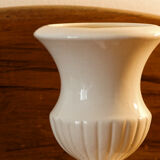 Ancient Medici vase in white porcelain