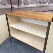 Vintage Scandinavian bookcase from the 1960s, ladder-style furniture