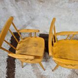Pair of wooden armchair child Herlag