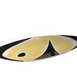 Plat • Centre de Table Vintage • « 9736 » • Kovács István • Zsolnay • 1962