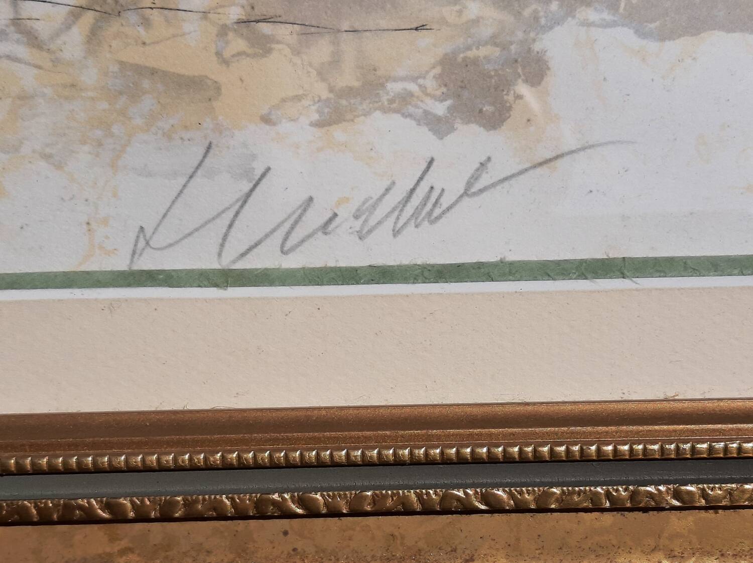 Urban Huchet lithograph (Signed and numbered)