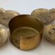 Series of bronze ashtrays from the 50s