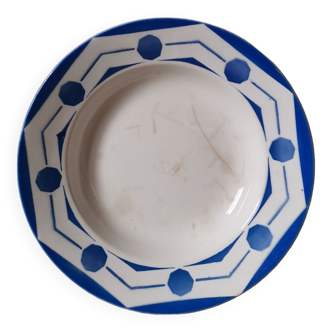 Vintage hollow plate Digoin Sarreguemines France