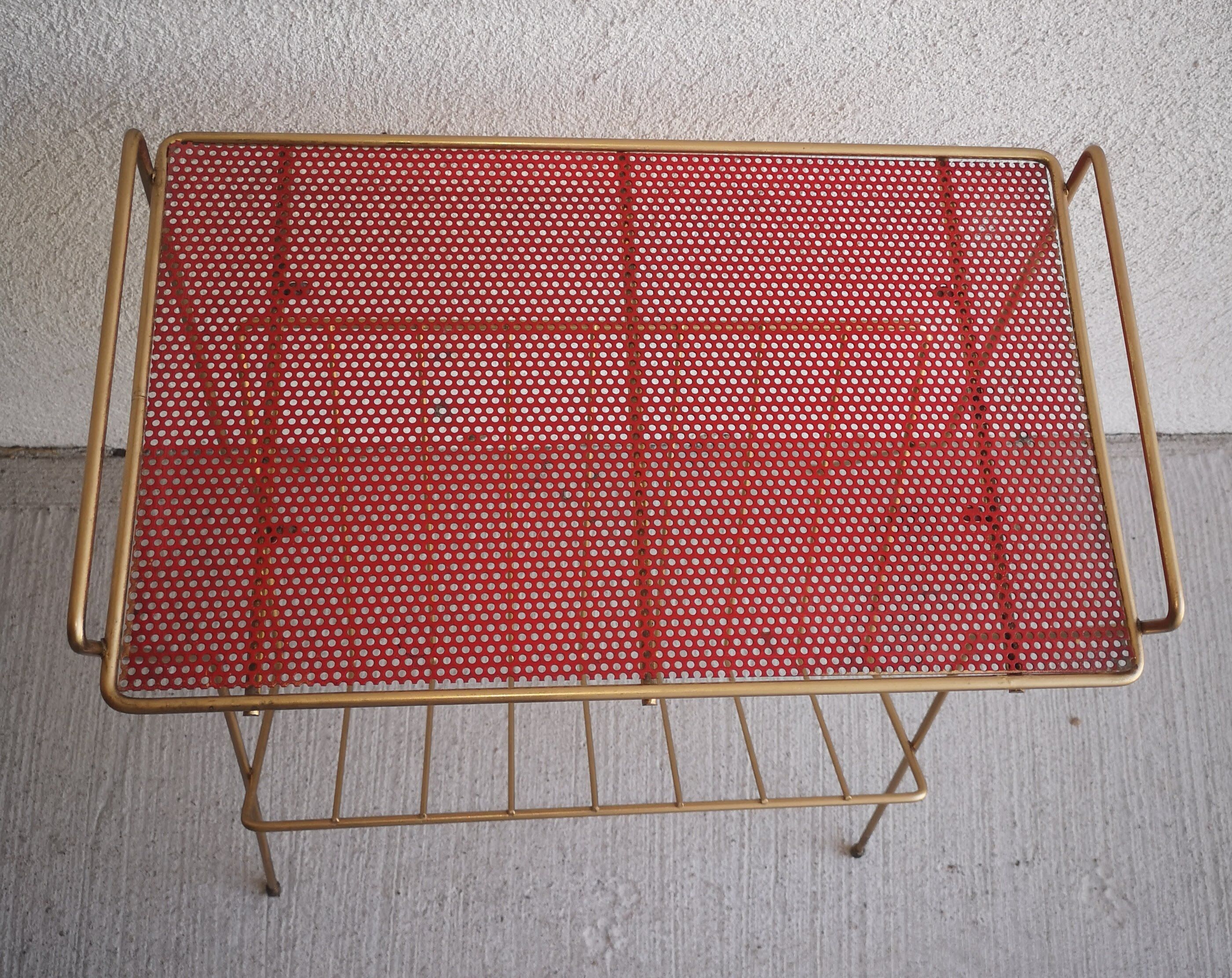 Door magazine brass and vintage metal