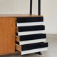 Library buffet U 458 black by Jiri Jiroutek for Interier Praha 1960