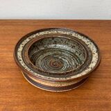 Danish studio pottery bowl from the mid-century by Erik Askholm, 1960s