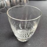 Large glasses (9) - Mid-century modern - Crystal