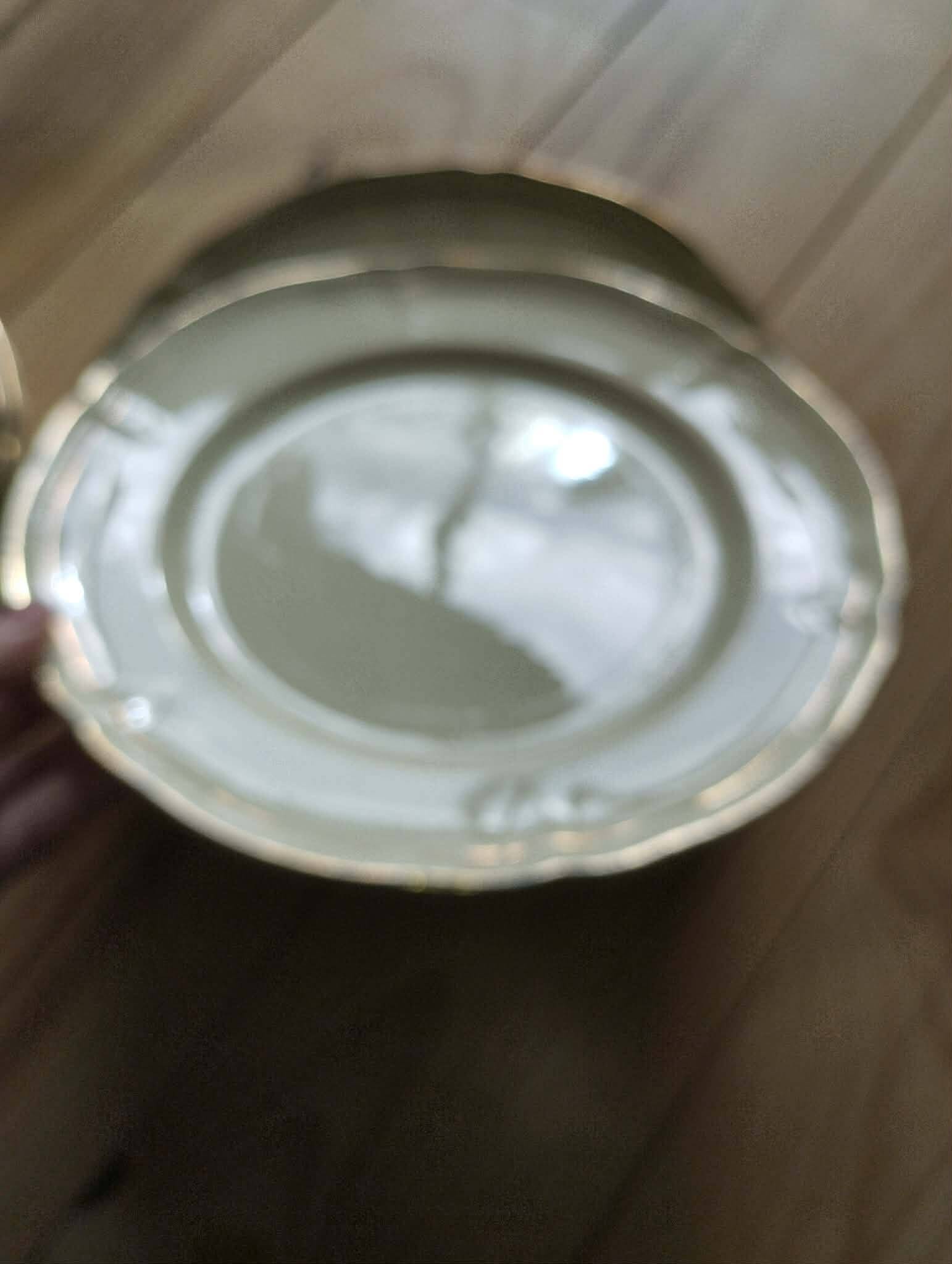 Antique gien table service – niderviller model – exceptional set