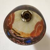 Antique bronze and glass paste wall light