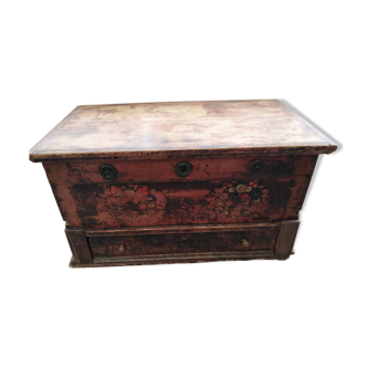 Old wooden chest