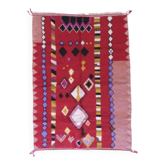 Tapis Rouge Marocain - 302 x 202 cm