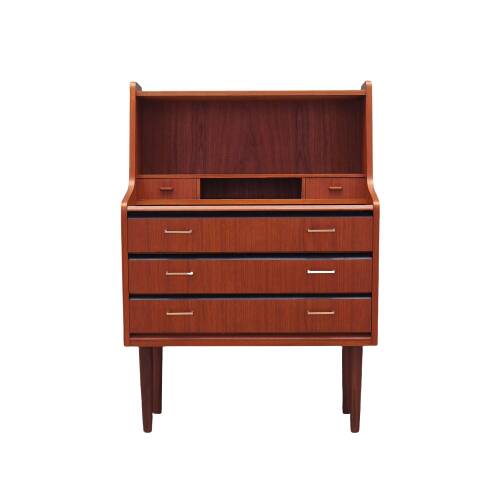 Teak secretary, Danish design, 1960s, production: Denmark