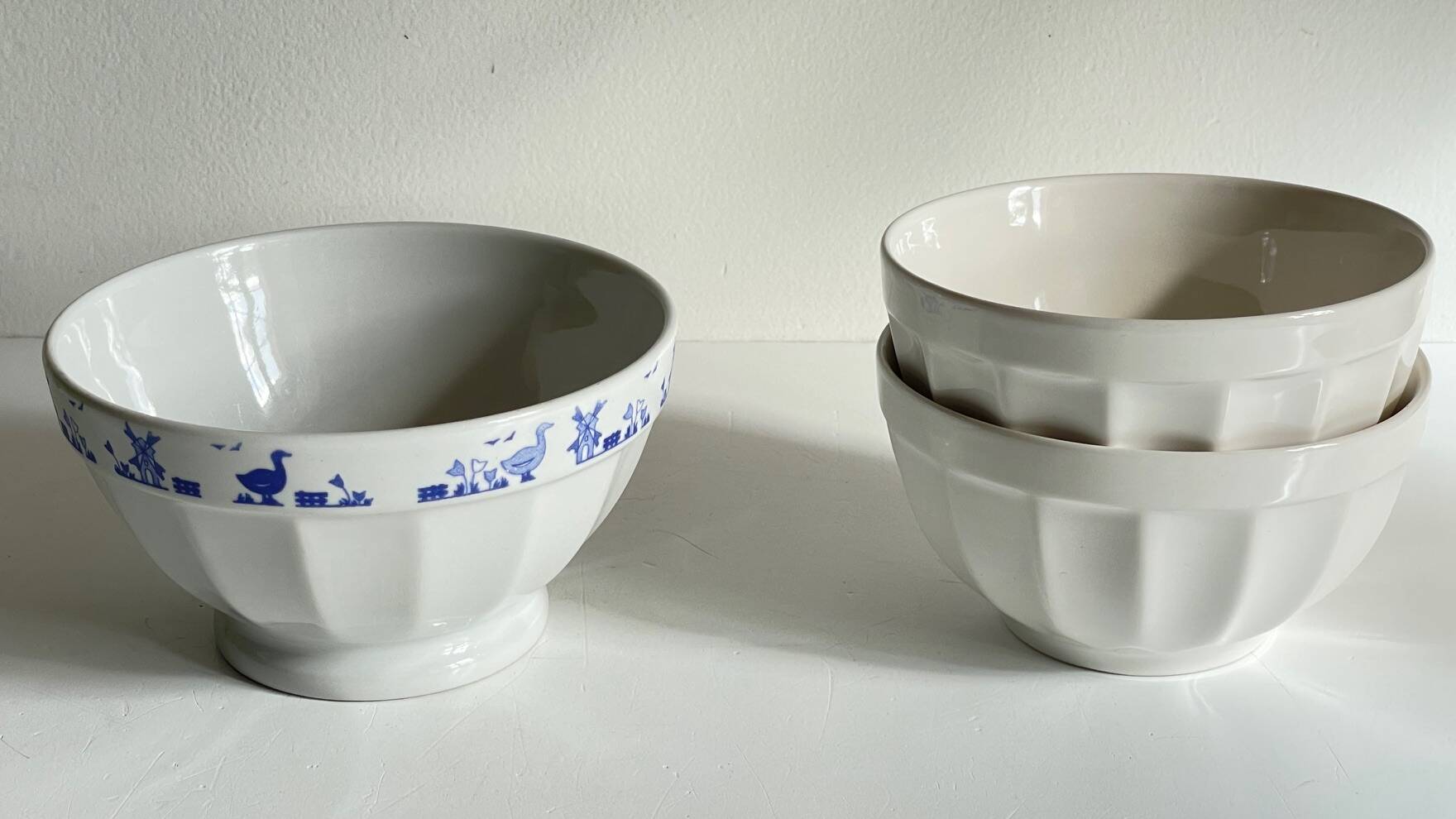 3 Earthenware Bowls by SATURNIA Italy