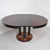 Art Deco extendable dining table