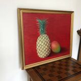 Pineapple still life painting