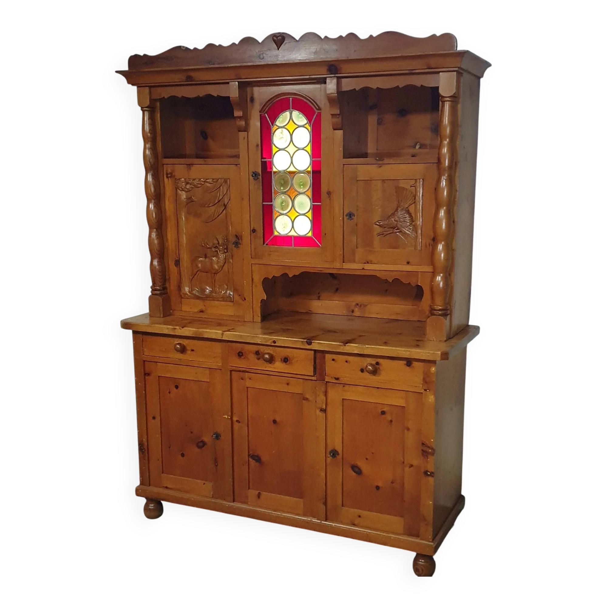 Tiroler buffet cupboard / sideboard 1950s