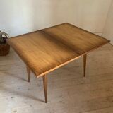 Vintage oak wallet table
