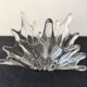 Vase or centrepiece, stretched crystal, 1960s.