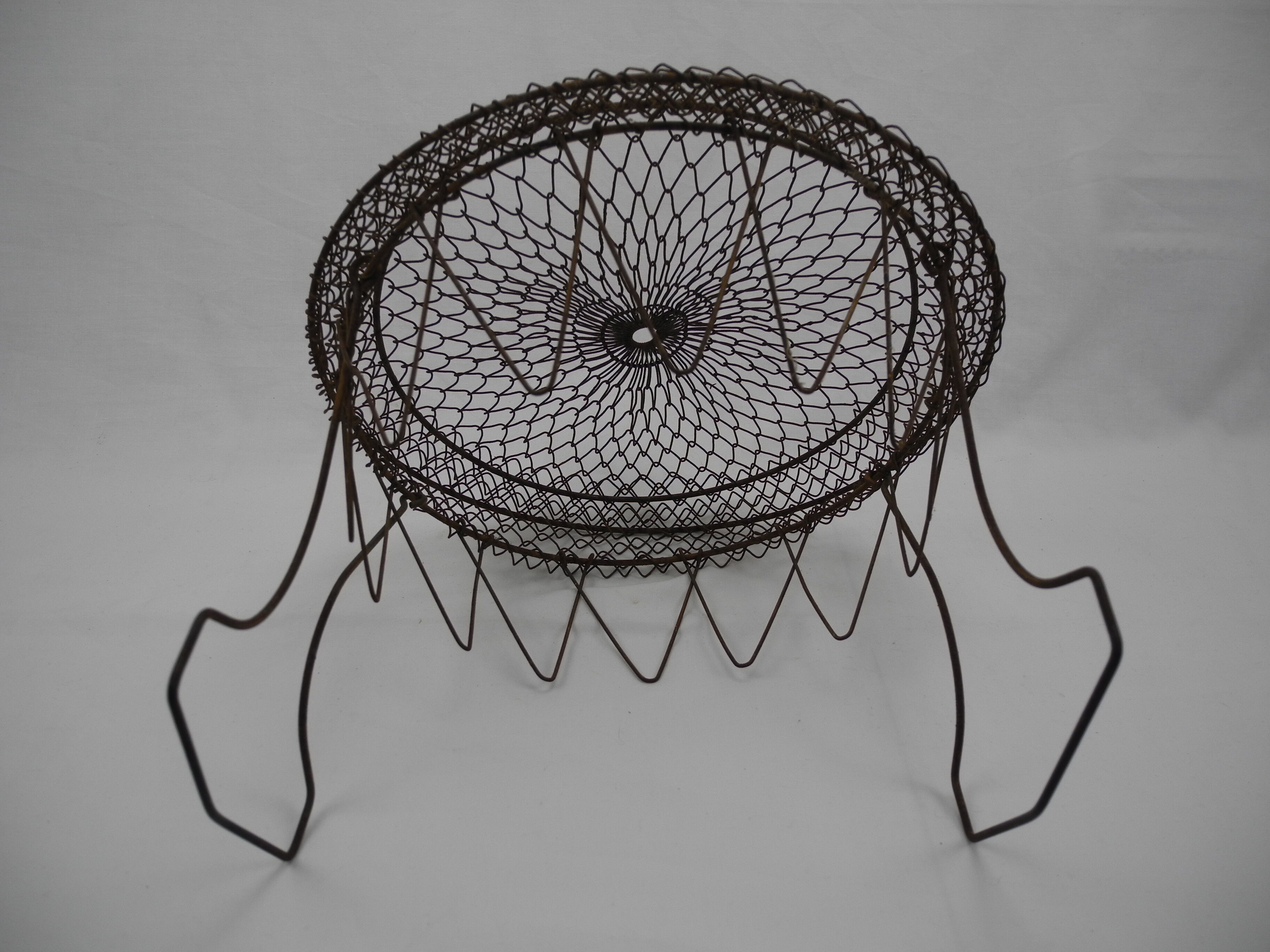 old iron salad basket old iron salad basket