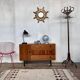 TV/ hifi cabinet in a row vintage modernist French 1960 LEGRAND DESIGN