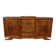 Large buffet en noyer massif, dessus en marbre noir