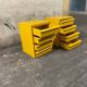 Yellow chest of drawers model 4601 by Simon Fussell for Kartell, 1970s