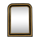 Mirror Napoleon III - black and gold - 104x78cm