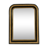 Mirror Napoleon III - black and gold - 104x78cm