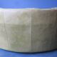 Fauteuil d'angle patchwork en cuir vert olive par Laauser, années 1970