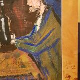 Acrylic on cardboard “The Card Players” by Paul Cézanne.