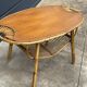 Table basse en rotin