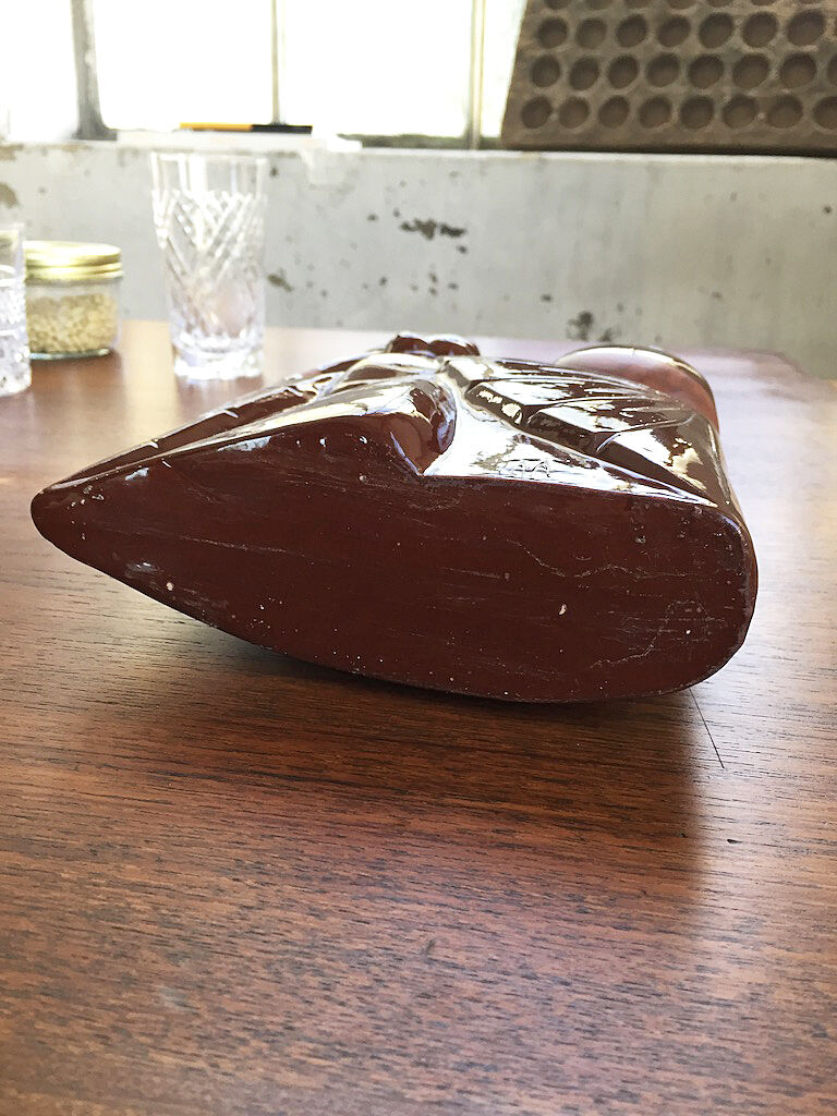 Ceramic pitcher vase polymorphic woman art deco