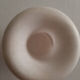 Alabaster vase with label