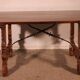 Spanish Renaissance Table In Blond Walnut - 17th Century