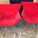 Paire de fauteuils pliants