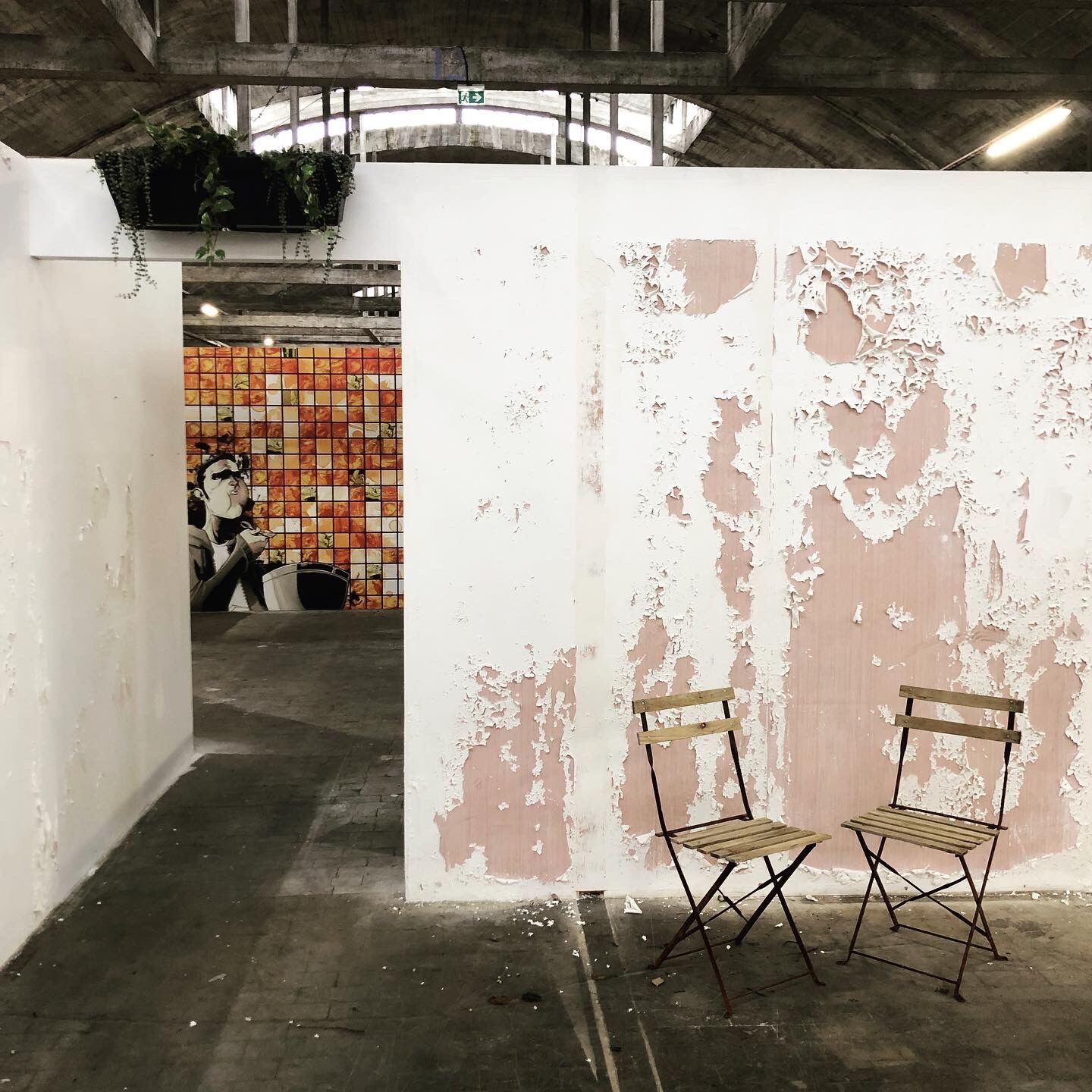 Pair of folding chairs