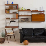 String wall unit from 1964 by Strinning, Sweden