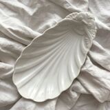 Ravier petit plat coquillage en porcelaine ancienne