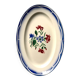 Oval serving dish Digoin Sarreguemines model Elorn