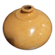 Old enameled terracotta hot water bottle
