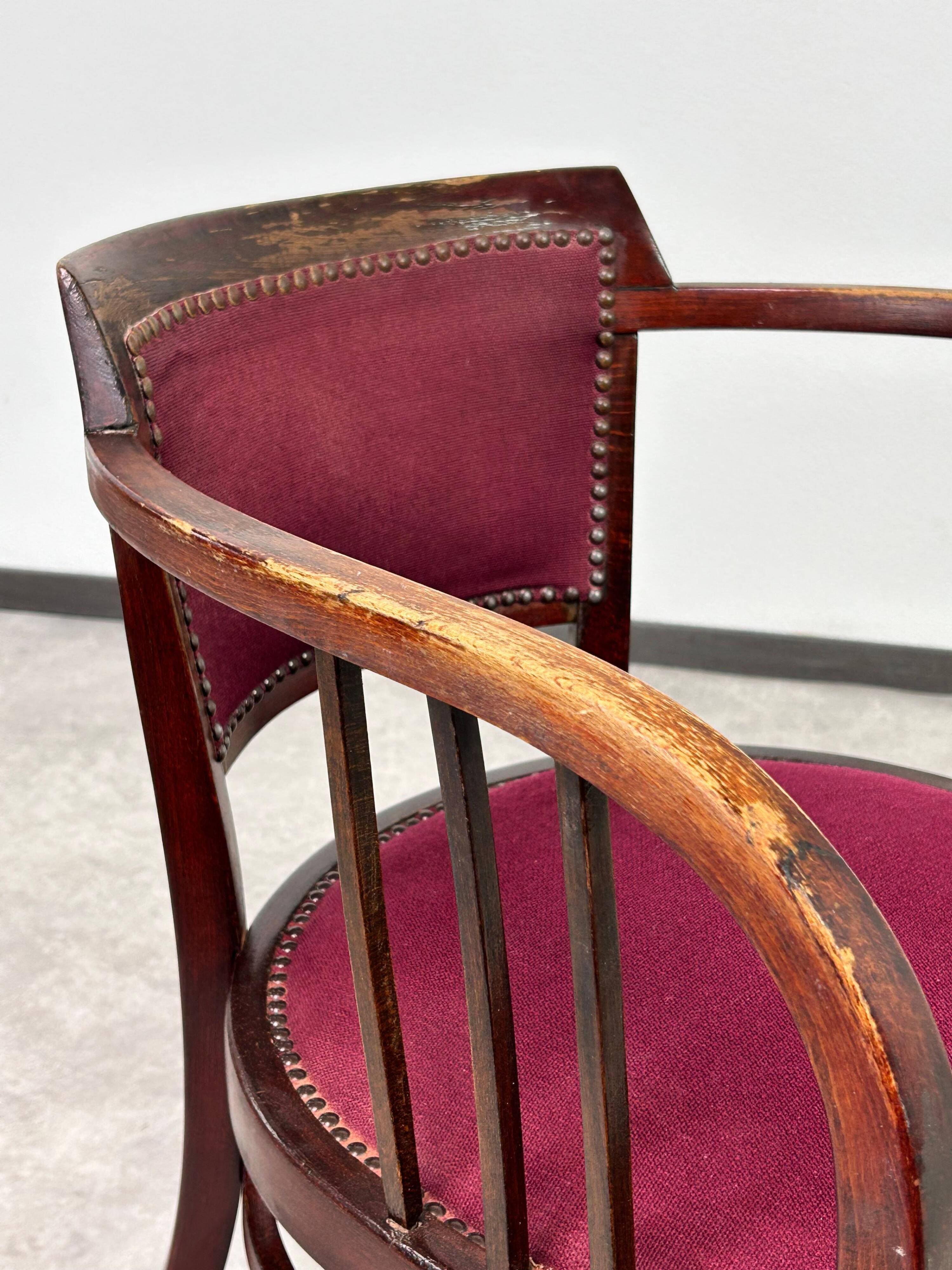 Secession Armchairs no.6513 by Otto Wagner