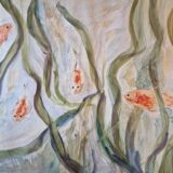 Goldfish painting table