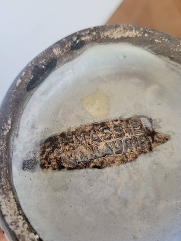 Vase en céramique J.Massier Vallauris