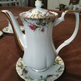 Vintage tea set in chodziez porcelain